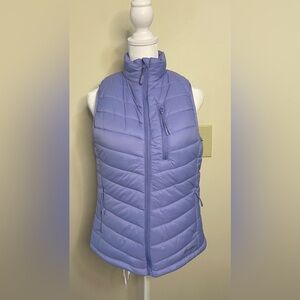 Eddie Bauer Repel Pro Alpine Vest Quilted DWR Puffer Zip Pockets Packable Sz XS